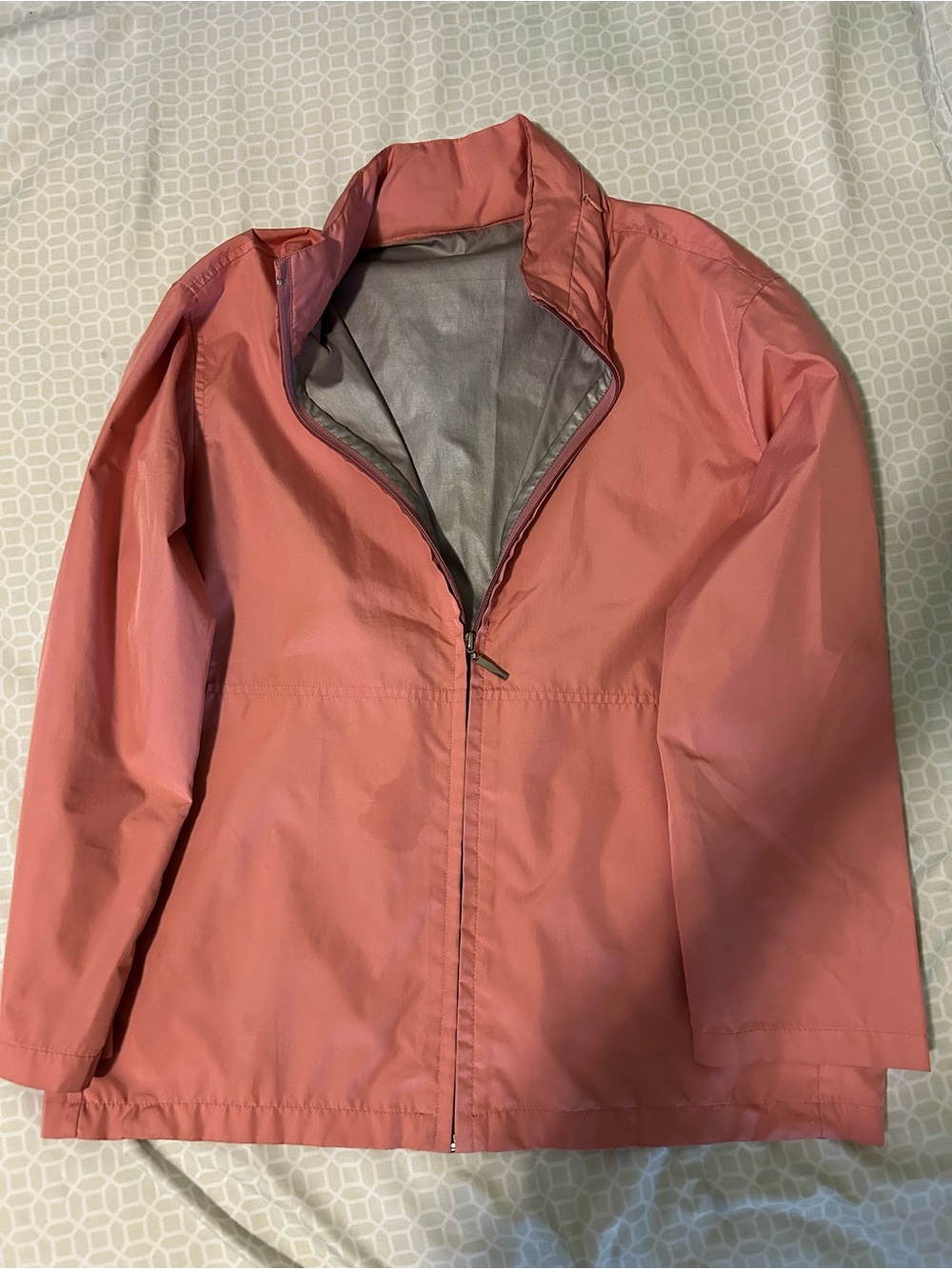 5/$10‼️ Lightweight Coral Windbreaker Jacket - Women's
